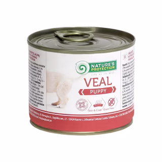 Консервы для собак Nature's Protection Puppy Veal 200 г (KIK45086)