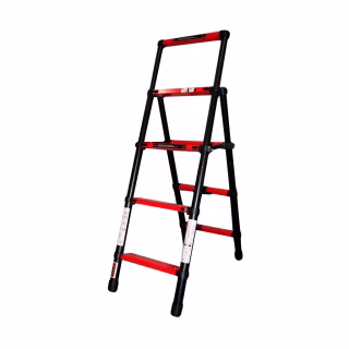 Лестница GTM cтремянка телескопическая 4сх., 1,4м (KME5045B)