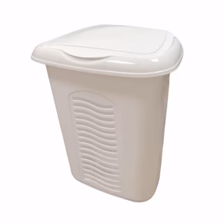 Кошик для білизни Консенсус Білий 40 л (Консенсус/білий)