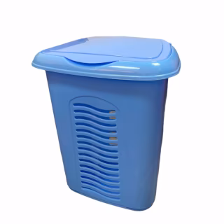 Кошик для білизни Консенсус Блакитний 40 л (Консенсус/блакитний)
