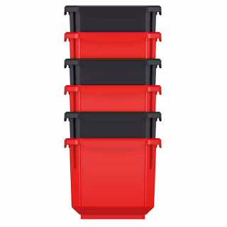 Ящик для инструментов Kistenberg набор емкостей 6 шт, 110*75*263, TITAN, KTIS11 (KTIS11)