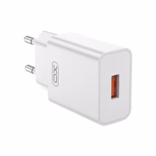 Зарядное устройство XO USB-A QC18W White (L127.white)