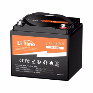 Батарея LiFePo4 Litime 12.8V-50Ah 640Wh (L12V50-BASIC-4-A38)