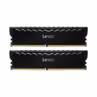 Модуль памяти для компьютера DDR4 16GB (2x8GB) 3600 MHz THOR Black Lexar (LD4U08G36C18LG-RGD)