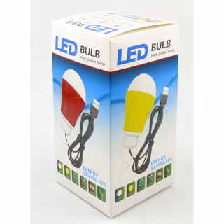 Светильник Dengos LED-BULB-5V5W-RED