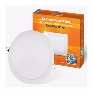 Світильник точковий Євросвітло LED-R-300-24 6400К