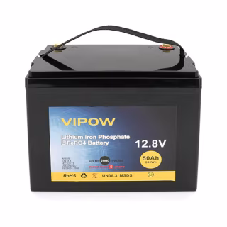 Батарея LiFePo4 Vipow LiFePO4,12.8V-50Ah (LiFePO4128-50/40)