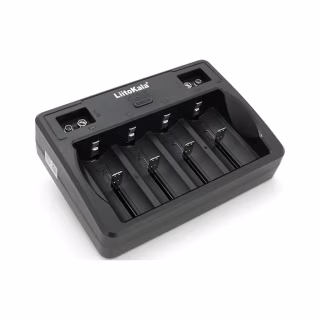 Зарядний пристрій для акумуляторів Liitokala 4 Slots, Ni-MH/Ni-CdAA,AAA,C, Li-ion/IMR32650,21700,18650 (Lii-D4)