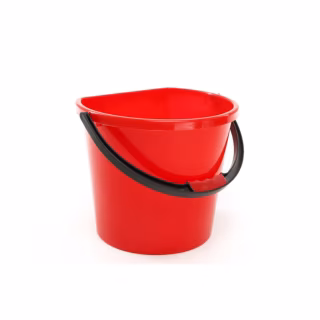 Відро господарське Ламела Пристінне Червоне 12 л (лмл 648/червоний)