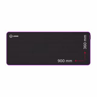 Килимок для мишки Lorgar Main 319 Black/Purple (LRG-GMP319)