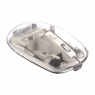 Мышка XO M12 Wireless Transparent/White (M12 White)