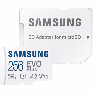 Карта памяти Samsung 256GB microSD class 10 UHS-I U3 V30 A2 EVO Plus (MB-MC256SA/EU)