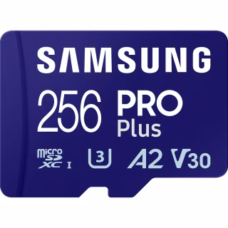 Карта пам'яті Samsung 256GB microSDXC class 10 UHS-I U3 V30 Pro Plus (MB-MD256SB/WW)