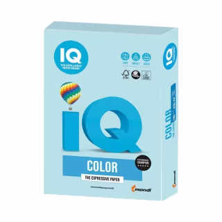 Бумага Mondi IQ color А4 pastel, 80g 500sheets, Blue (MB30/A4/80/IQ)