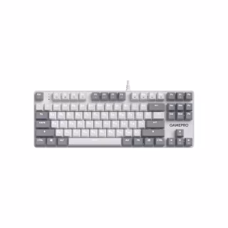 Клавиатура GamePro Genesis Metallic MK110W Outemu Red Switch USB UA White (MK110W)