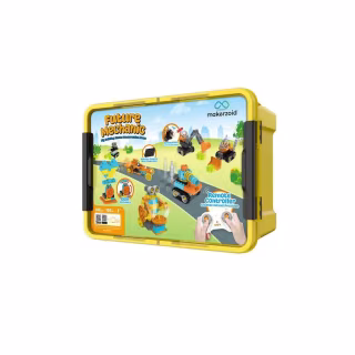 Конструктор Makerzoid Big Bloks - Future Mechanic (Механик будущего) (MKZ-OBK-EC)