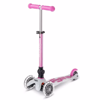 Самокат Micro Mini Deluxe складний серії Foldable Orion Glow LED" Рожевий" (MMD373)