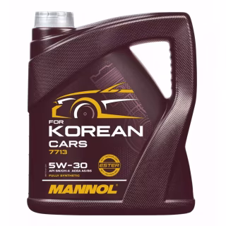 Моторна олива Mannol for korean cars 5W-30 4л (MN7713-4)