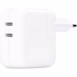 Зарядное устройство Apple 35W Dual USB-C Power Adapter Model A2676 (MW2K3ZM/A)