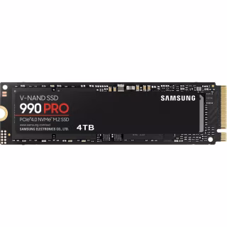 Накопитель SSD M.2 2280 4TB 990 PRO Samsung (MZ-V9P4T0BW)