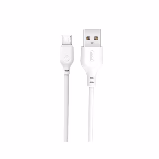 Дата кабель USB 2.0 AM to Micro 5P 2.0m 2.1A white XO (NB103-M2-WH)