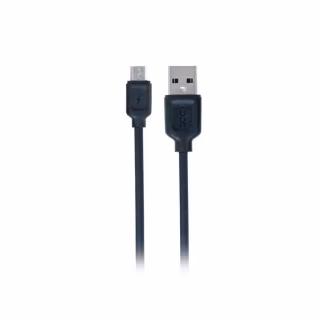 Дата кабель USB 2.0 AM to Micro 5P 1.0m 2.1A black XO (NB36-M-1-BK)