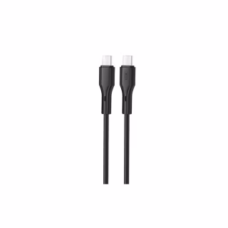 Дата кабель USB-C to USB-C 1.0m XO (NBQ231B-CC.black)