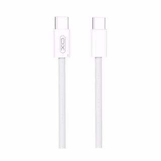 Дата кабель USB-C to USB-C 1.0m 60W white XO (NBQ260A_С_White)