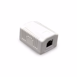 Компьютерная розетка Cablexpert RJ45x1 FTP, cat.5e (NCAC-1F5E-01)