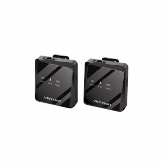 Мікрофон Vention USB-C 2-Pack Wireless Lavalier Black (NCBB0)