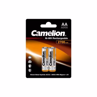 Аккумулятор Camelion AA 2700 mAh Ni-MH * 2 HR6 BP2 (NH-AA2700BC2)