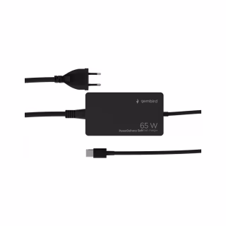 Блок живлення мережевий Gembird TYPE-C/PD/65W, 28W QC/4.0/4.0+/28W (NPA-AC-PDQC65-01)