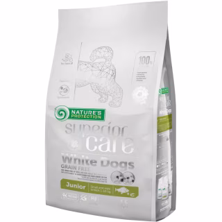 Сухой корм для собак Nature's Protection NP Superior Care White Dogs Grain Free Junior Small and Mini (NPSC45829)