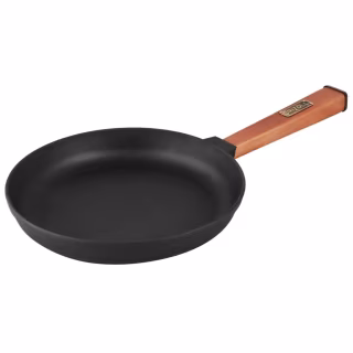 Сковорода Brizoll Optima чавунна з ручкою 220х40 мм (O2240-P)