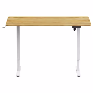 Компьютерный стол OfficePro ODE1470LWW Light Wood/White (ODE1470LWW)