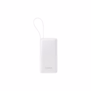 Батарея універсальна Baseus Bipow 2 20000mAh 20W with USB-C cable white (P10077101213-01)