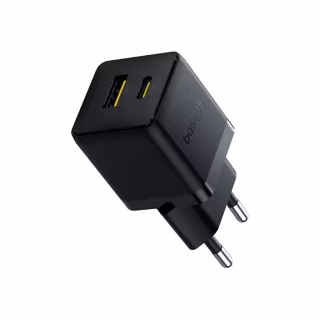 Зарядний пристрій Baseus Palm Fast Charger C+U 20W black (P10111608113-00)