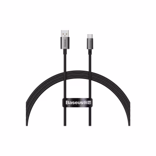 Дата кабель USB 2.0 AM to USB-C 2.0m Superior Fast Charging 100W cluster black Baseus (P10320102114-02)