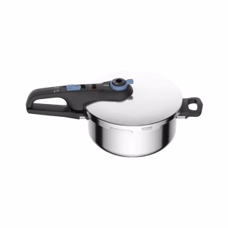 Каструля Tefal Secure Trendy Скороварка з паровим кошиком 4л (P2580402)
