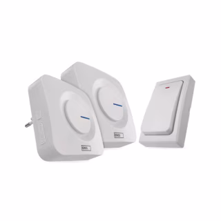 Дверний дзвінок EMOS бездротовий P5731 220В 2 приймачі (180м) (P5731)