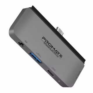 Концентратор Promate USB Hub 4 ports padhub-pro.grey (padhub-pro.grey)