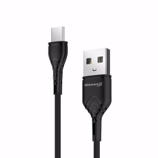Дата кабель USB 2.0 AM to USB-C 1.0m Grand-X (PC-03B)