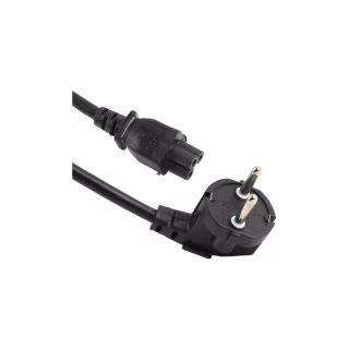 Кабель живлення C5 1.8m Voltronic (PC-186 CEE7/7-IECC5CU18)