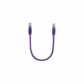 Патч-корд 0.5м, UTP, cat.5e, CU, violet Ritar (PCR-CU/0.5Pe / 14089)