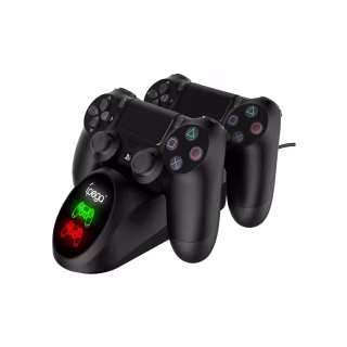 Зарядний пристрій iPega PG-9180 Для геймпадів PS4 Black (PG-9180)