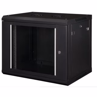 Шафа настінна Hypernet 12U 19" 600x450 ProLine (PL-WMNC-12U-BLACK)