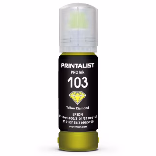 Чернила Printalist Epson L3100/3110/3150 70г Yellow (PL103Y)