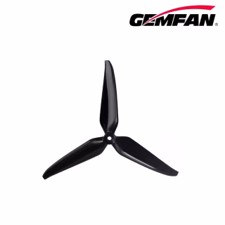 Пропелер для дрона Gemfan 7140 PC 3 Blade - Black 2xCW/2xCCW (PMPC7140-3B)