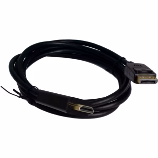 Кабель мультимедийный DisplayPort M to HDMI M 1.8m 4K60Hz black Patron (PN-DP-HDMI-18)