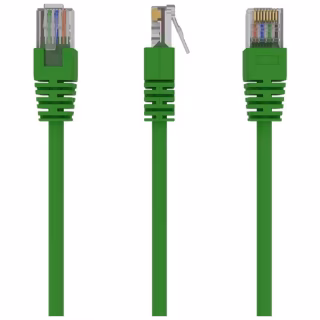 Патч-корд 0.25м Cablexpert (PP12-0.25M/G)